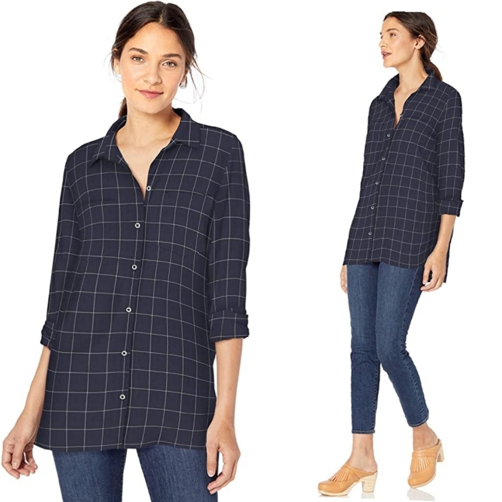 Goodthreads Women's Button Down Shirt Medium